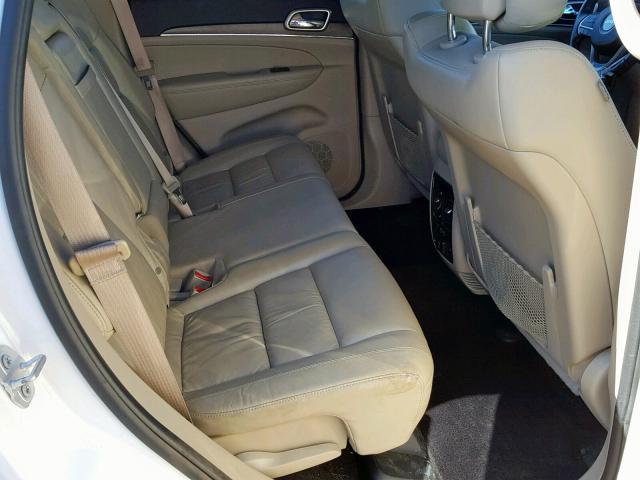 1C4RJFBG1GC327548 - 2016 JEEP GRAND CHER WHITE photo 6