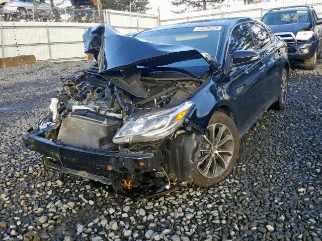 4T1BK1EB0GU238724 - 2016 TOYOTA AVALON XLE BLACK photo 2