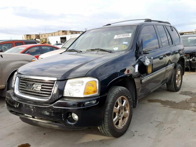 1GKDS13S322275873 - 2002 GMC ENVOY BLACK photo 2