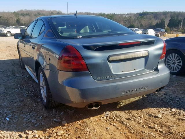 2G2WR554461191822 - 2006 PONTIAC GRAND PRIX BLUE photo 3