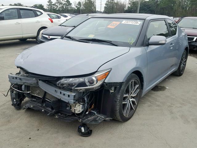 JTKJF5C73FJ007965 - 2015 TOYOTA SCION TC GRAY photo 2