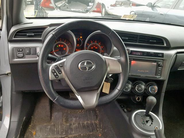 JTKJF5C73FJ007965 - 2015 TOYOTA SCION TC GRAY photo 9