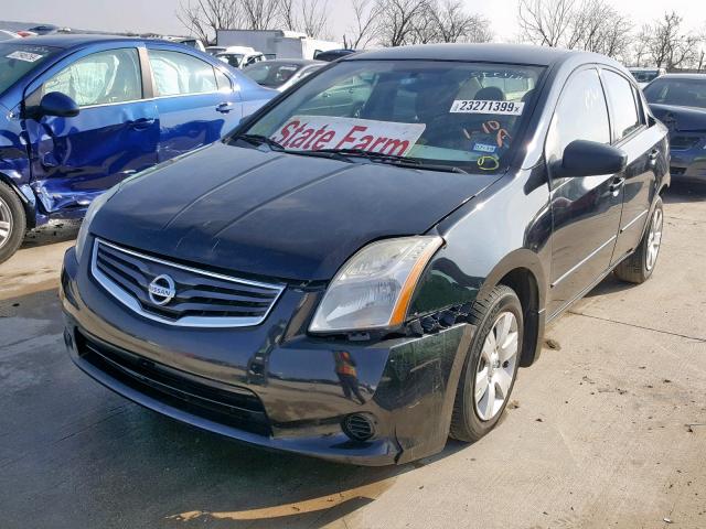 3N1AB6AP6AL624678 - 2010 NISSAN SENTRA 2.0 BLACK photo 2