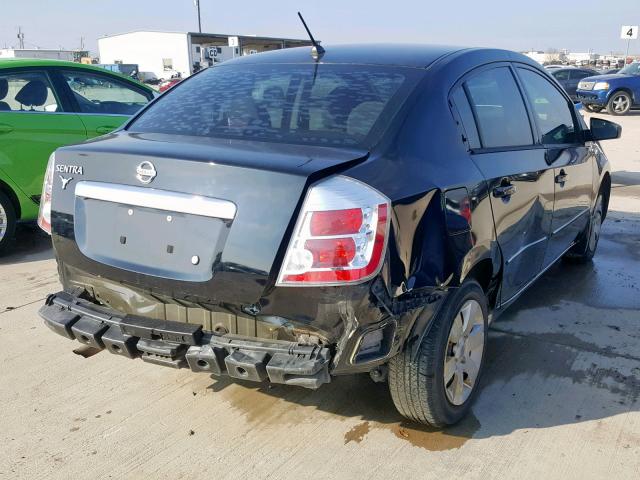 3N1AB6AP6AL624678 - 2010 NISSAN SENTRA 2.0 BLACK photo 4