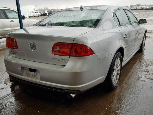 1G4HC5EM9BU137948 - 2011 BUICK LUCERNE CX SILVER photo 4