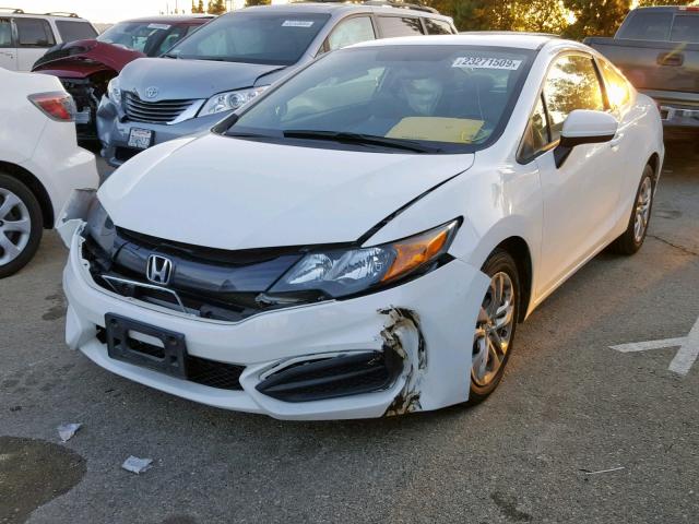 2HGFG3B51FH530144 - 2015 HONDA CIVIC LX WHITE photo 2