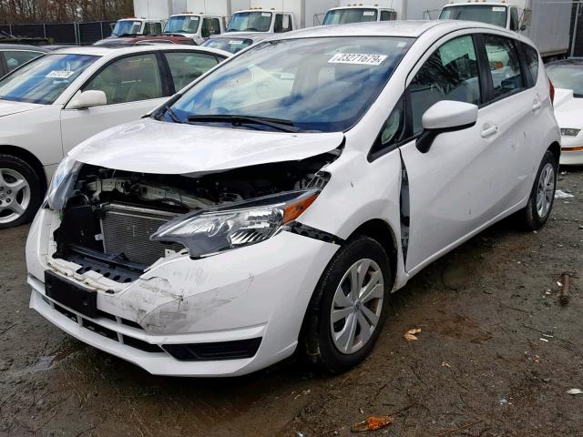 3N1CE2CP5HL371398 - 2017 NISSAN VERSA NOTE WHITE photo 2