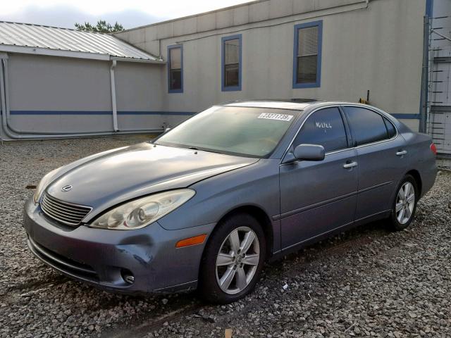 JTHBA30G255091804 - 2005 LEXUS ES 330 GRAY photo 2