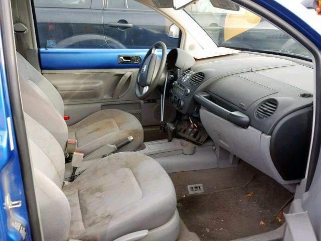 3VWBB61C8WM006887 - 1998 VOLKSWAGEN NEW BEETLE Mavi foto 5