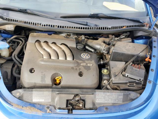 3VWBB61C8WM006887 - 1998 VOLKSWAGEN NEW BEETLE Mavi foto 7