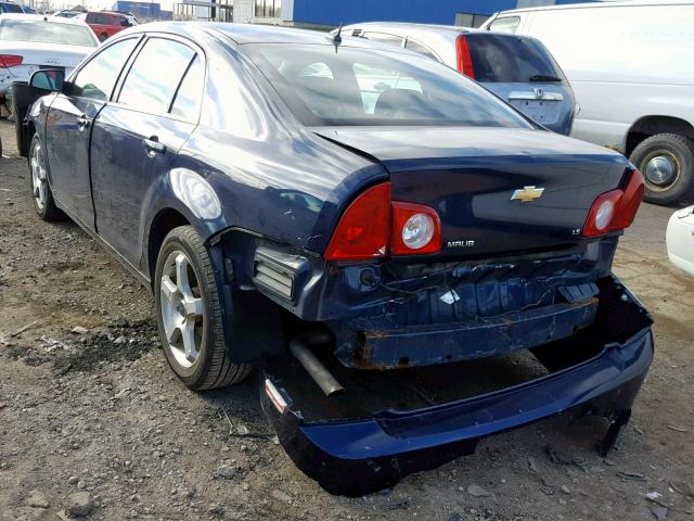 1G1ZG57B19F257940 - 2009 CHEVROLET MALIBU LS BLUE photo 3