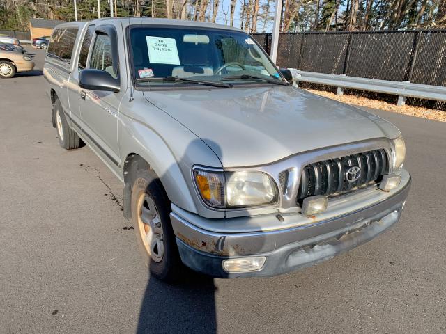 5TEVL52N72Z888669 - 2002 TOYOTA TACOMA XTR SILVER photo 2