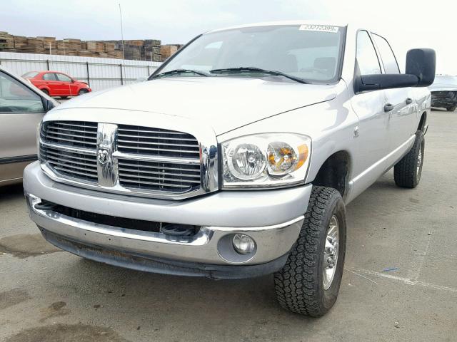 3D7KS29A57G767591 - 2007 DODGE RAM 2500 SILVER photo 2