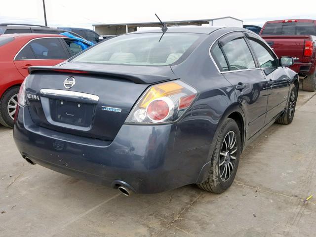 1N4CL21E39C118779 - 2009 NISSAN ALTIMA HYB BLUE photo 4