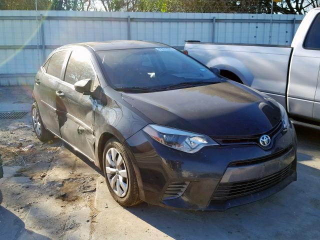 5YFBURHE7FP355649 - 2015 TOYOTA COROLLA L BLACK photo 1