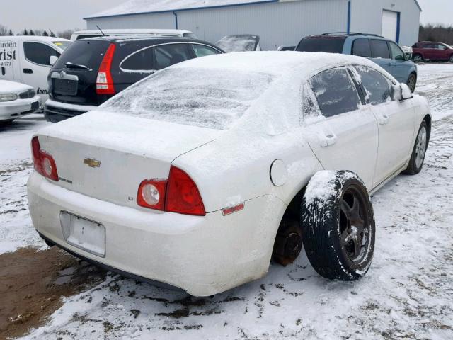 1G1ZH57B694146342 - 2009 CHEVROLET MALIBU 1LT 白色 照片 4