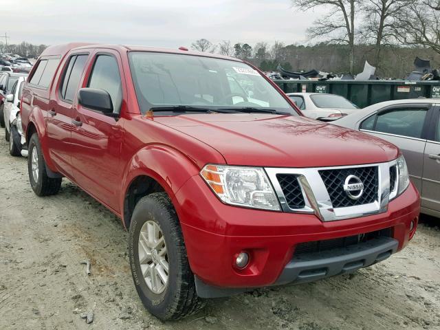 1N6AD0ER8FN745359 - 2015 NISSAN FRONTIER S RED photo 1