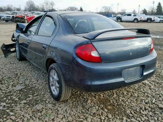 1B3ES56C32D592344 - 2002 DODGE NEON ES CHARCOAL photo 3