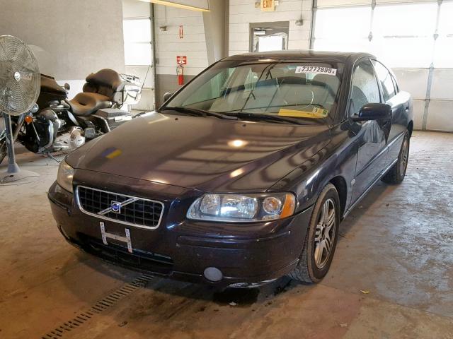 YV1RH592152448903 - 2005 VOLVO S60 2.5T PURPLE photo 2