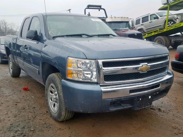 1GCSCREA7AZ135088 - 2010 CHEVROLET SILVERADO BLUE photo 1