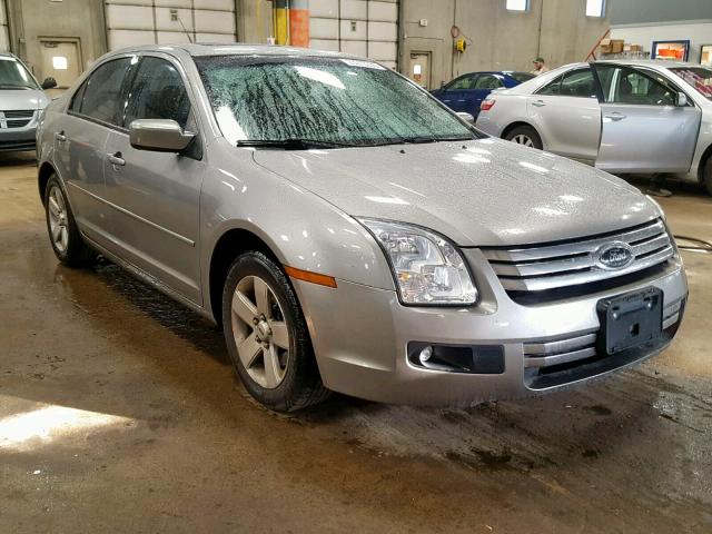 3FAHP07Z98R152881 - 2008 FORD FUSION SE GRAY photo 1