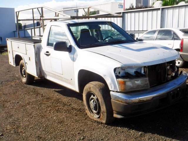 1GBDS14E978119995 - 2007 CHEVROLET COLORADO WHITE photo 1