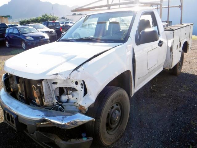 1GBDS14E978119995 - 2007 CHEVROLET COLORADO WHITE photo 2