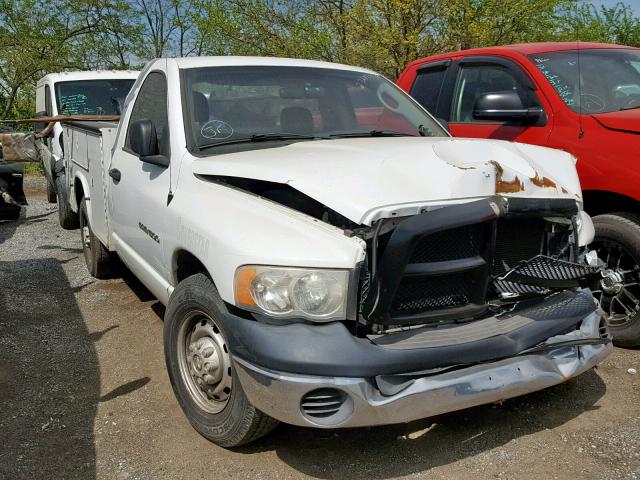 3D6WR26D95G831774 - 2005 DODGE RAM 2500 S WHITE photo 1