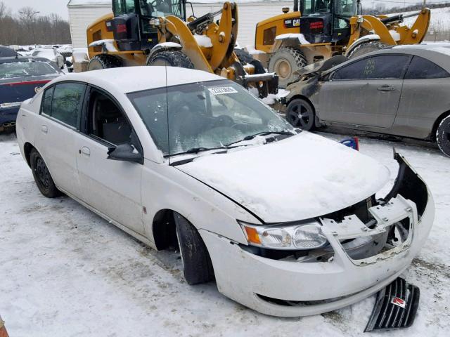 1G8AJ55F57Z209391 - 2007 SATURN ION LEVEL WHITE photo 1