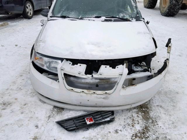 1G8AJ55F57Z209391 - 2007 SATURN ION LEVEL WHITE photo 10