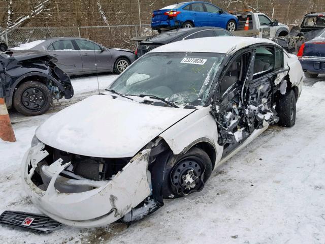 1G8AJ55F57Z209391 - 2007 SATURN ION LEVEL WHITE photo 2