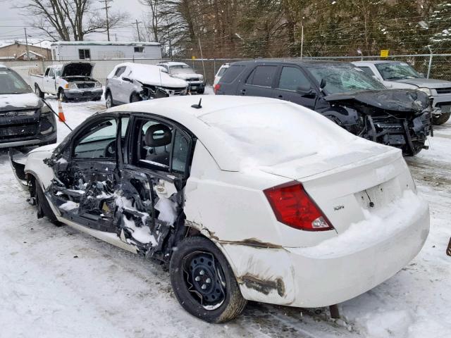 1G8AJ55F57Z209391 - 2007 SATURN ION LEVEL WHITE photo 3