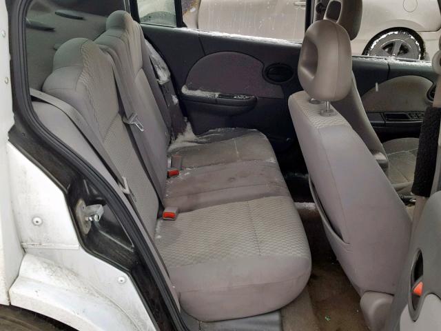 1G8AJ55F57Z209391 - 2007 SATURN ION LEVEL WHITE photo 6