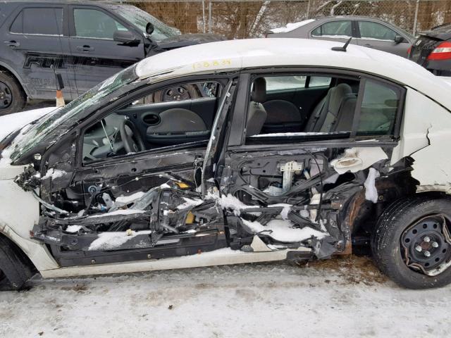 1G8AJ55F57Z209391 - 2007 SATURN ION LEVEL WHITE photo 9