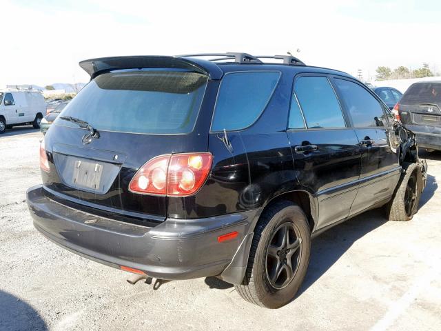 JT6GF10UXY0076950 - 2000 LEXUS RX 300 BLACK photo 4