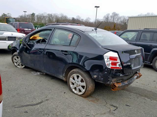 3N1AB61E28L672302 - 2008 NISSAN SENTRA 2.0 BLACK photo 3