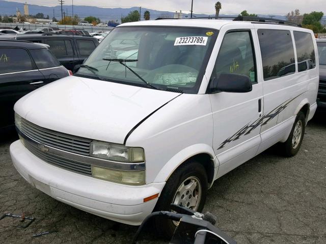 1GNDM19X34B114782 - 2004 CHEVROLET ASTRO WHITE photo 2