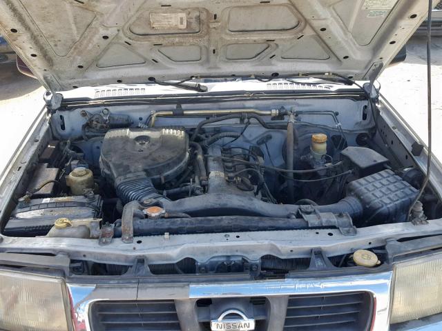 1N6DD26S3YC309141 - 2000 NISSAN FRONTIER K SILVER photo 7