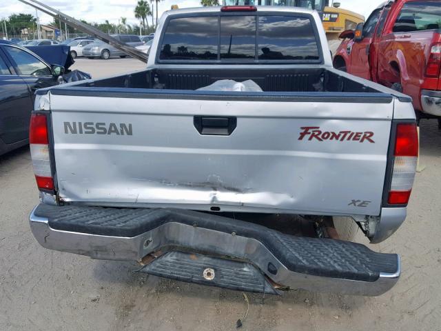 1N6DD26S3YC309141 - 2000 NISSAN FRONTIER K SILVER photo 9