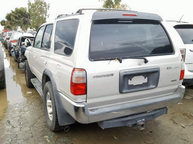JT3HN86R0Y0290166 - 2000 TOYOTA 4RUNNER SR 银色 照片 3