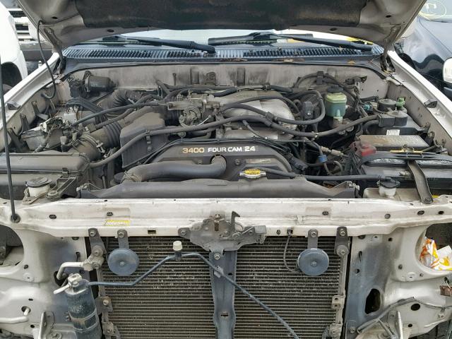 JT3HN86R0Y0290166 - 2000 TOYOTA 4RUNNER SR 银色 照片 7