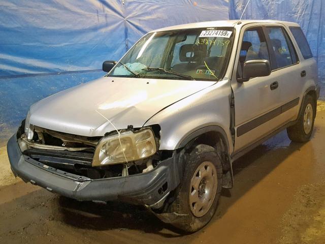 JHLRD1842XC039323 - 1999 HONDA CR-V LX SILVER photo 2