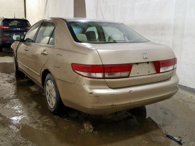 1HGCM564X3A139304 - 2003 HONDA ACCORD LX Алтын фото 3