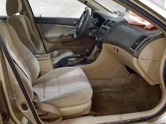 1HGCM564X3A139304 - 2003 HONDA ACCORD LX Алтын фото 5