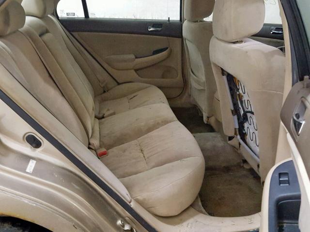 1HGCM564X3A139304 - 2003 HONDA ACCORD LX Алтын фото 6