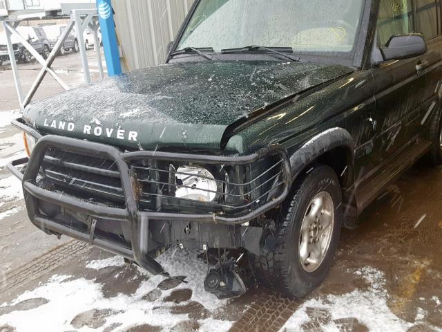 SALTY1541YA243712 - 2000 LAND ROVER DISCOVERY GREEN photo 9