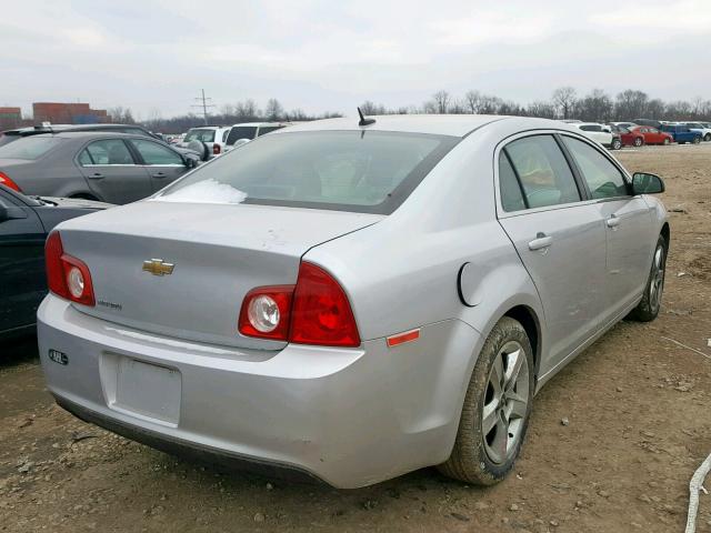 1G1ZB5E17BF262753 - 2011 CHEVROLET MALIBU LS 银色 照片 4