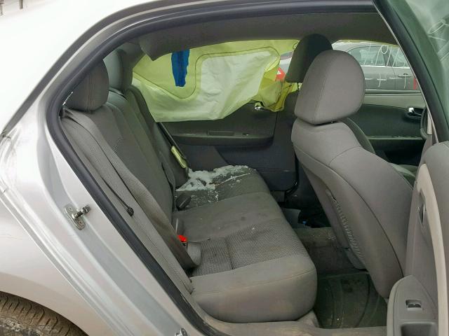 1G1ZB5E17BF262753 - 2011 CHEVROLET MALIBU LS 银色 照片 6