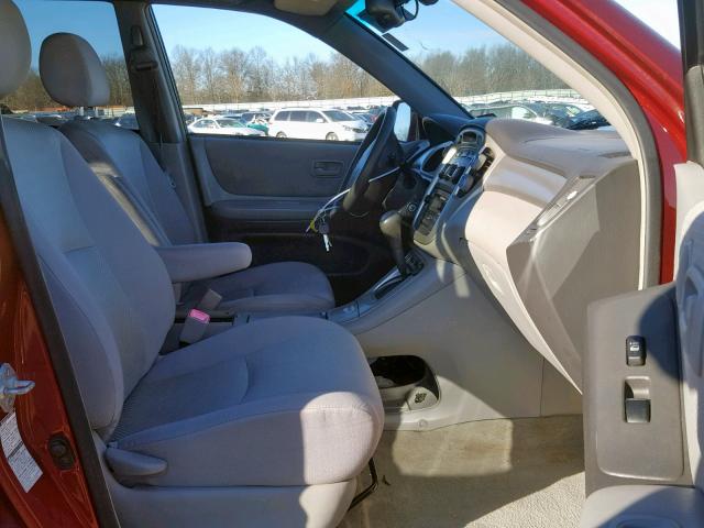 JTEHP21A260167479 - 2006 TOYOTA HIGHLANDER 红色 照片 5