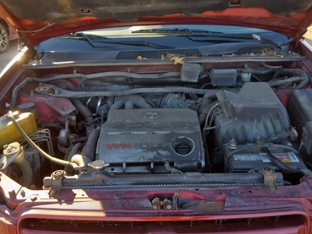 JTEHP21A260167479 - 2006 TOYOTA HIGHLANDER 红色 照片 7